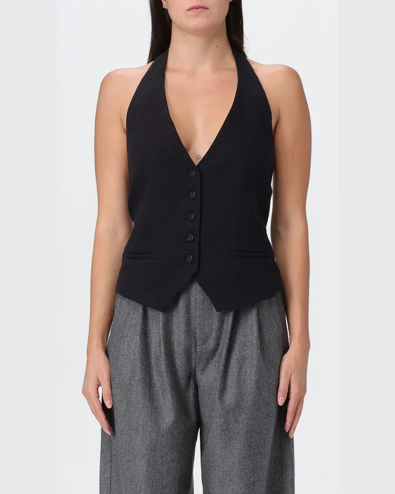 ALYSI Weste damen Schwarz