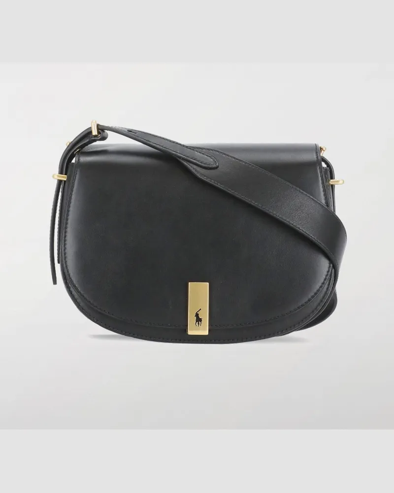 Ralph Lauren Schultertasche damen Schwarz