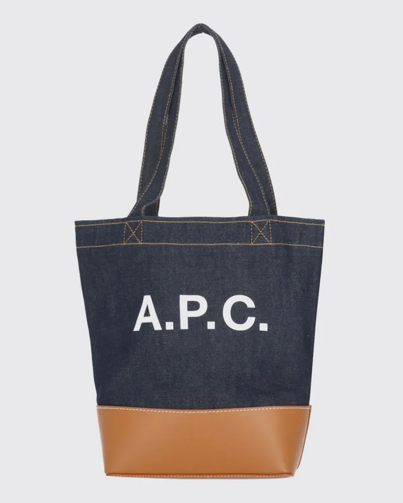 A.P.C. Handtasche damen Blau