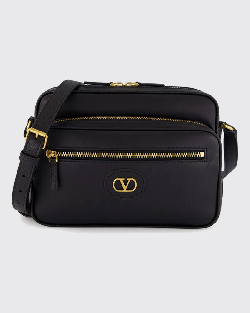 Valentino Garavani Antibes Ledertasche Schwarz