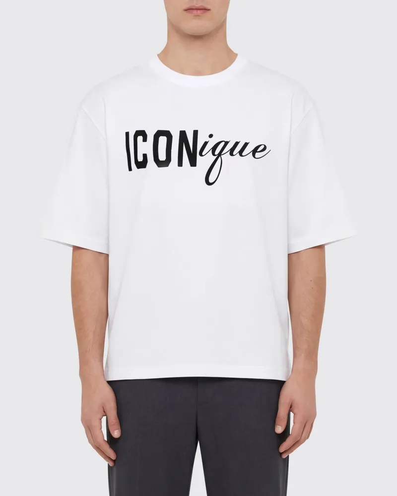 Dsquared2 T-shirt herren Weiß