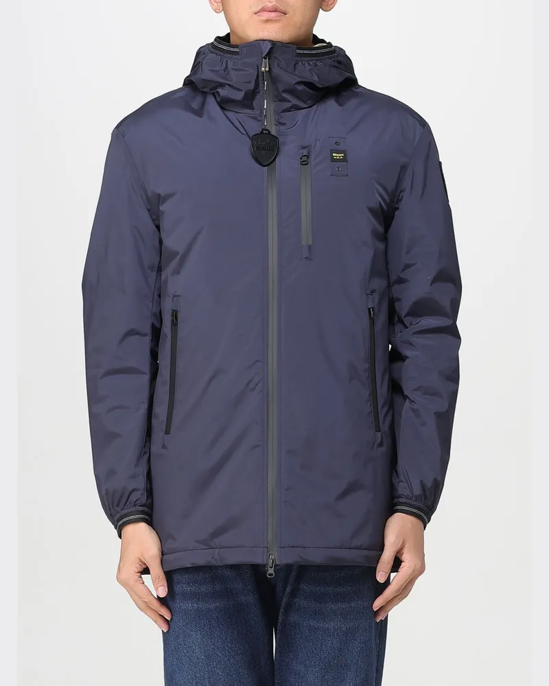 Blauer Trenchcoat herren Navy