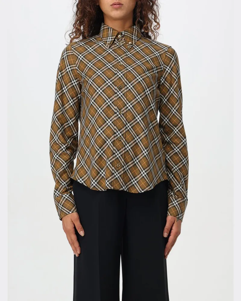 Burberry Hemdbluse damen Braun