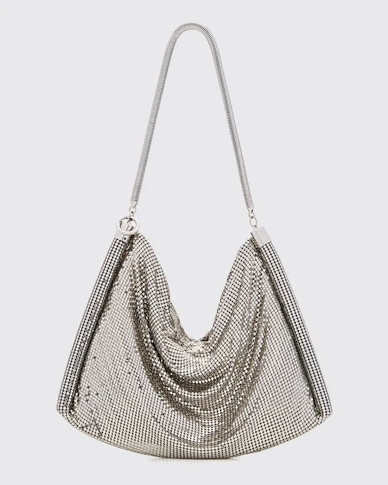 Paco Rabanne Schultertasche damen Silber