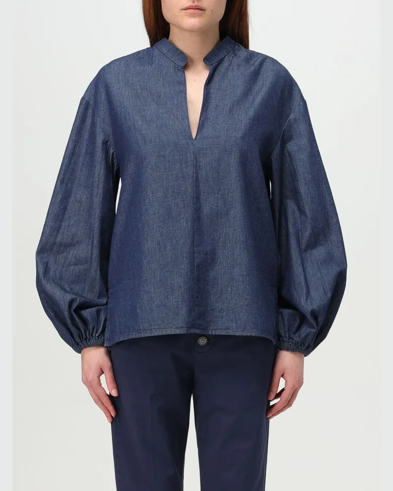 Dondup Hemdbluse damen Blau