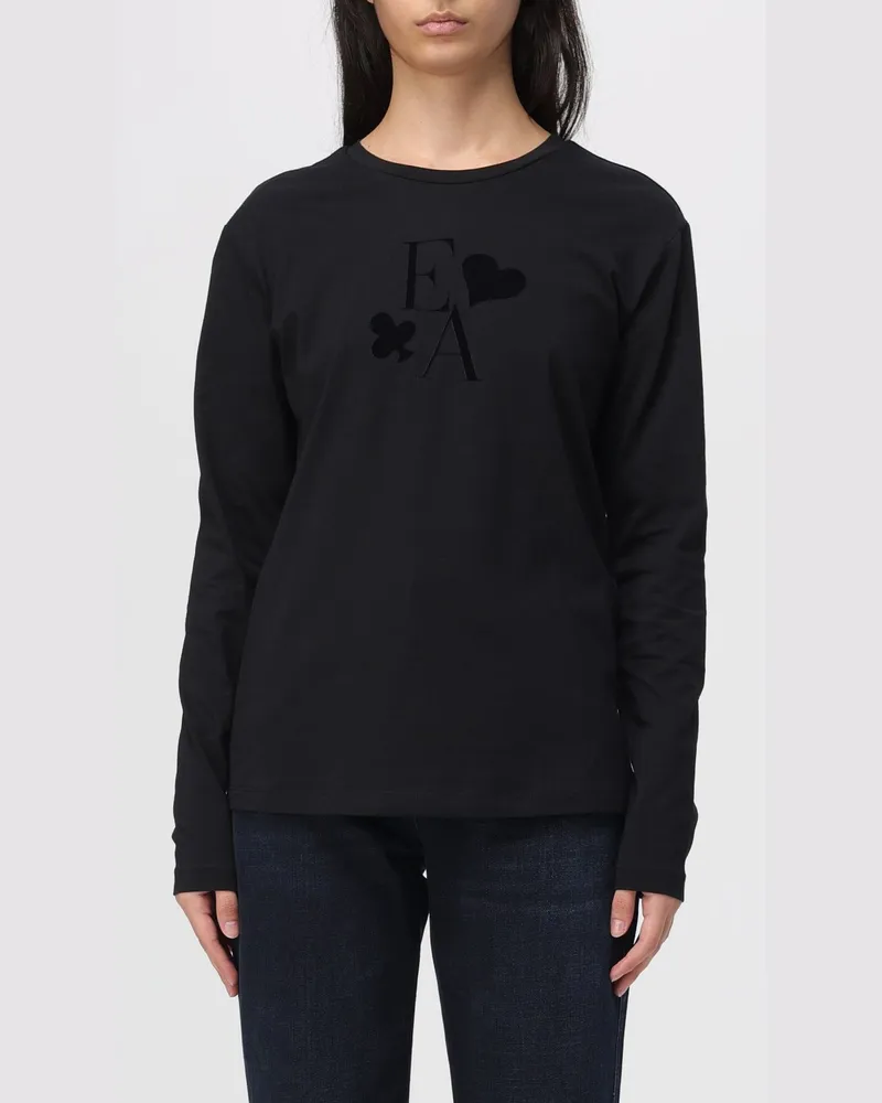 Emporio Armani T-shirt damen Schwarz