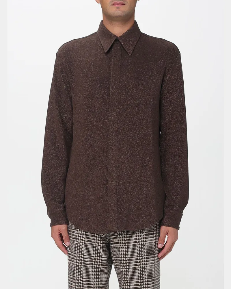 Emporio Armani T-shirt herren Braun