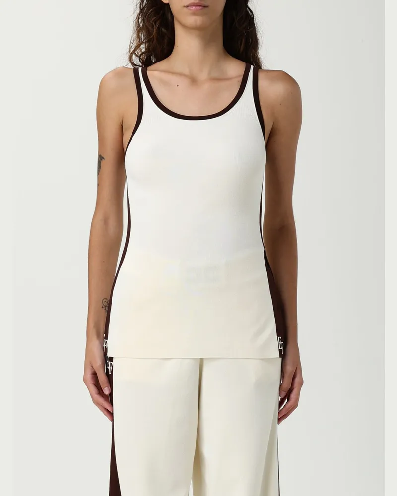 Elisabetta Franchi Top damen Milch