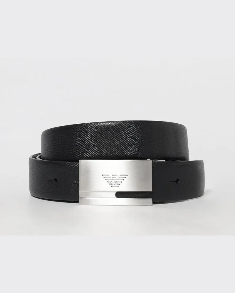 Emporio Armani Grtel herren Schwarz