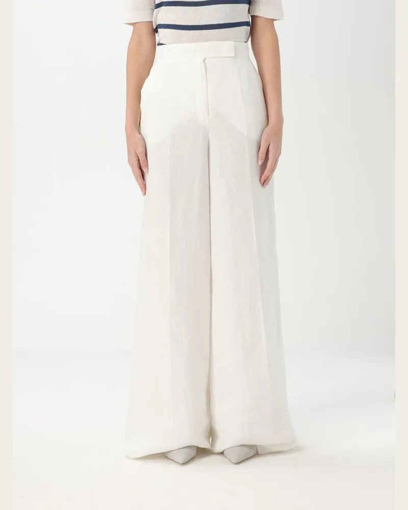 Max Mara Hose damen Weiß