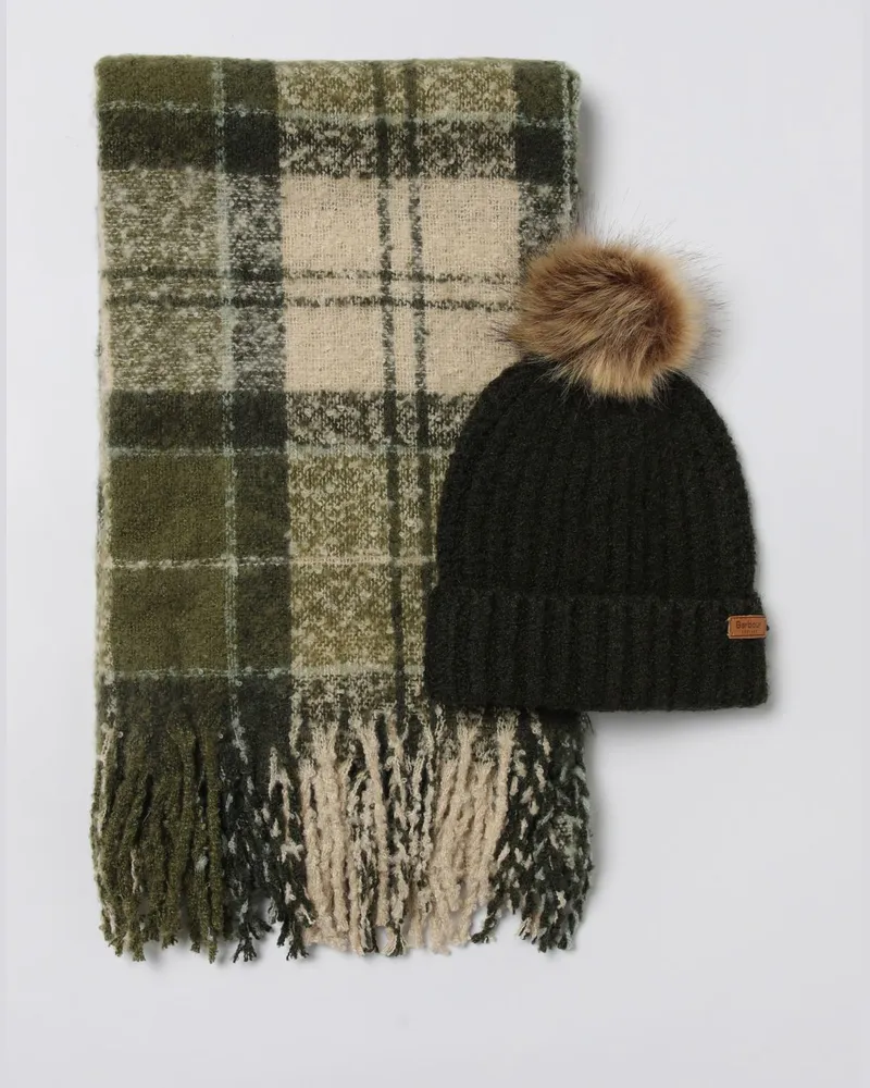 Barbour Schal damen Grün