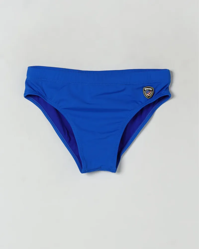 Blauer Bademode kinder Blau
