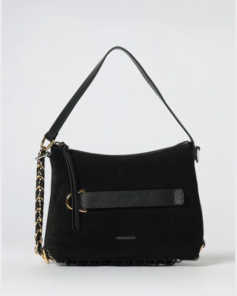 Coccinelle Schultertasche damen Schwarz