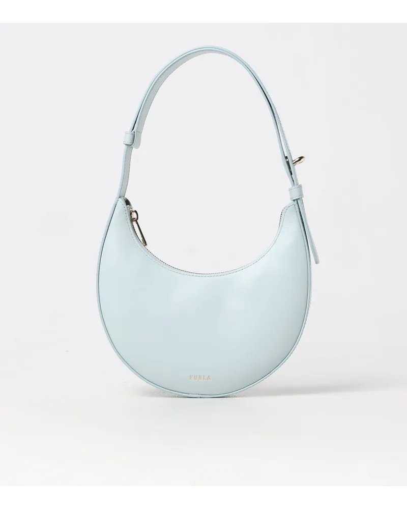 Furla Schultertasche Blau