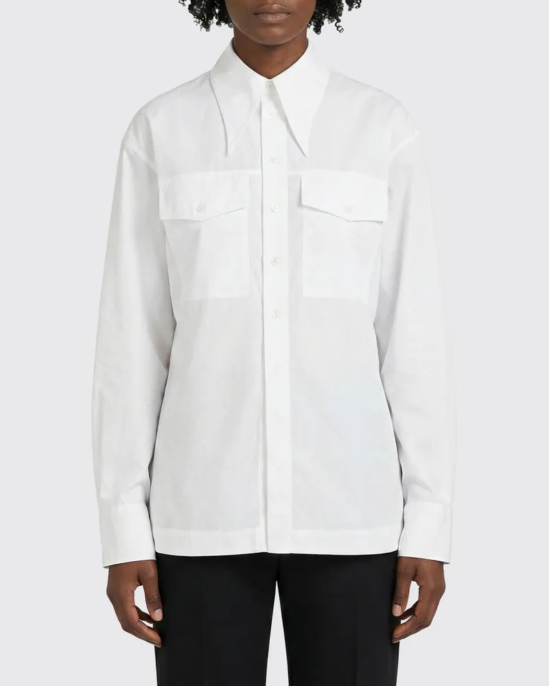 AMI Paris Hemdbluse damen Weiß