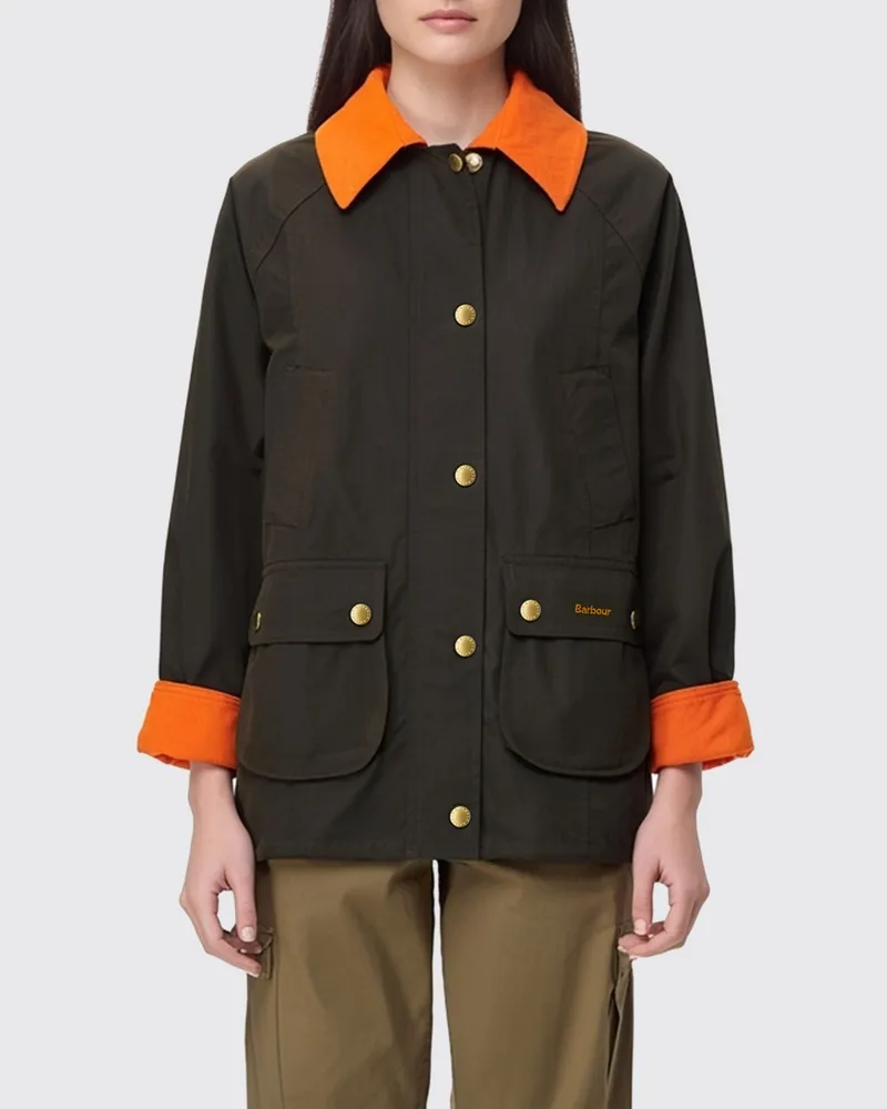 Barbour Jacke damen Orange