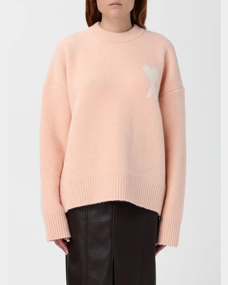 AMI Paris Sweatshirt damen Puder