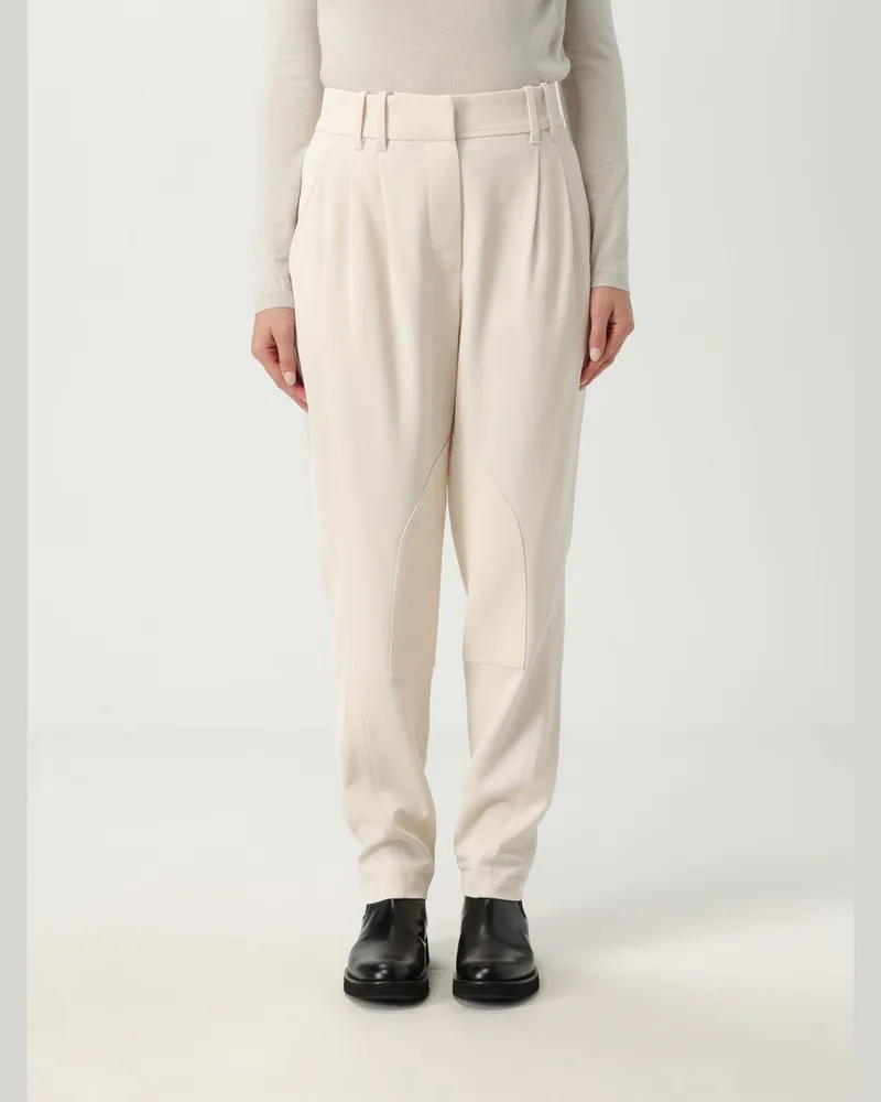 Brunello Cucinelli Hose damen Ivory