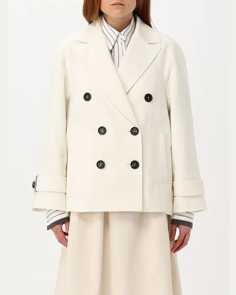 Brunello Cucinelli Blazer damen Cream