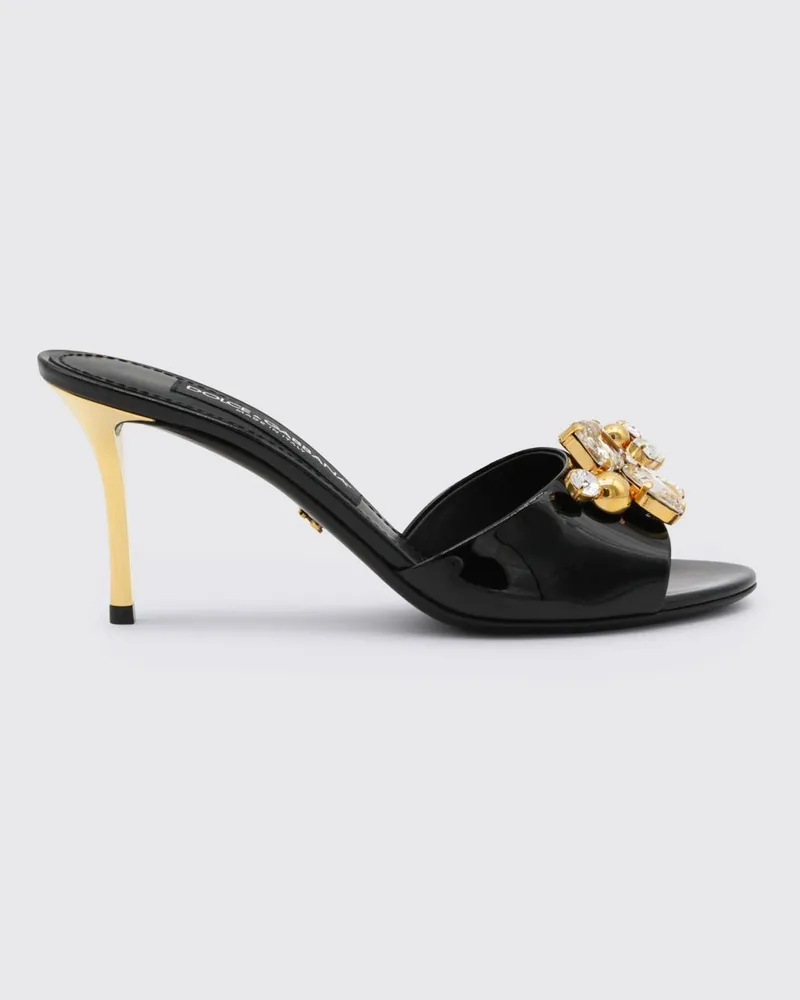 Dolce & Gabbana Sandalen mit absatz damen Dolce & Gabbana Schwarz