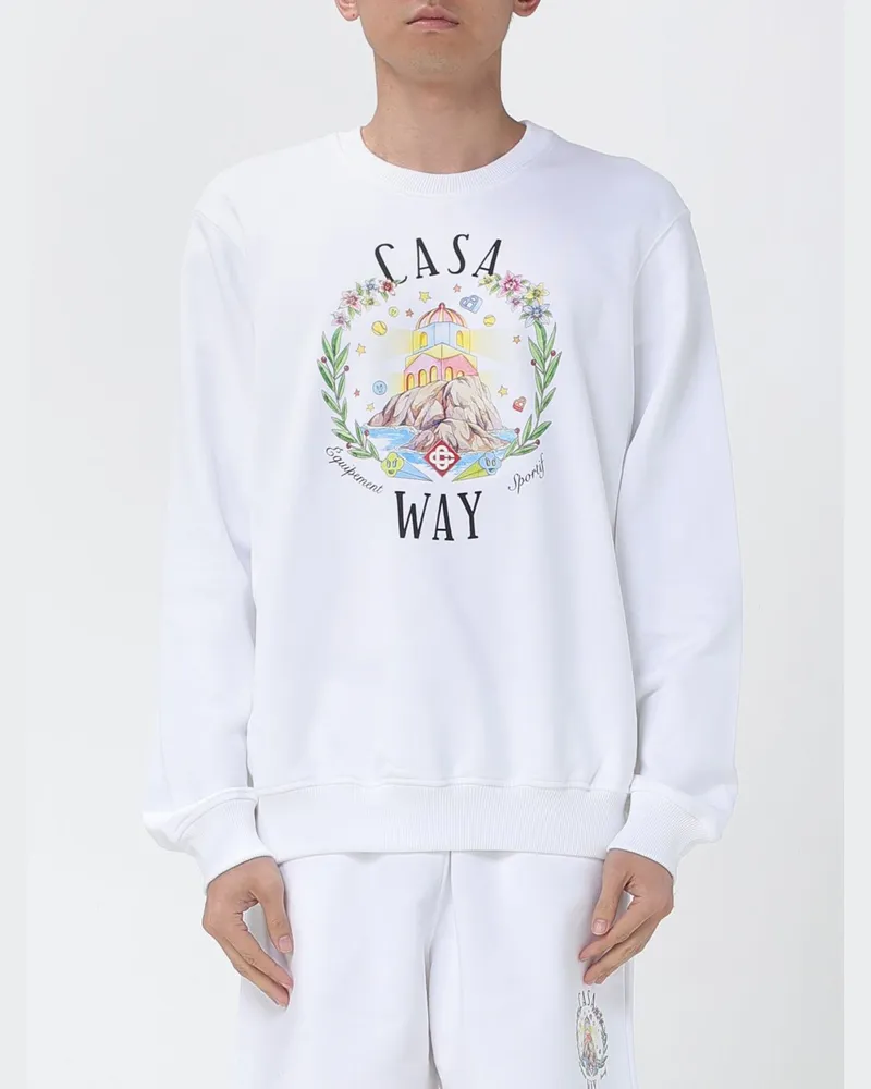 Casablanca Paris Sweatshirt herren Weiß