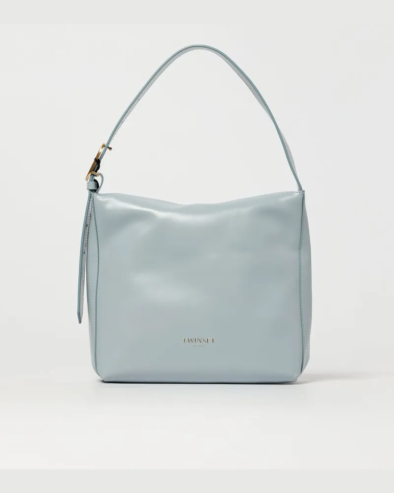 Twin-Set Schultertasche damen Hellblau
