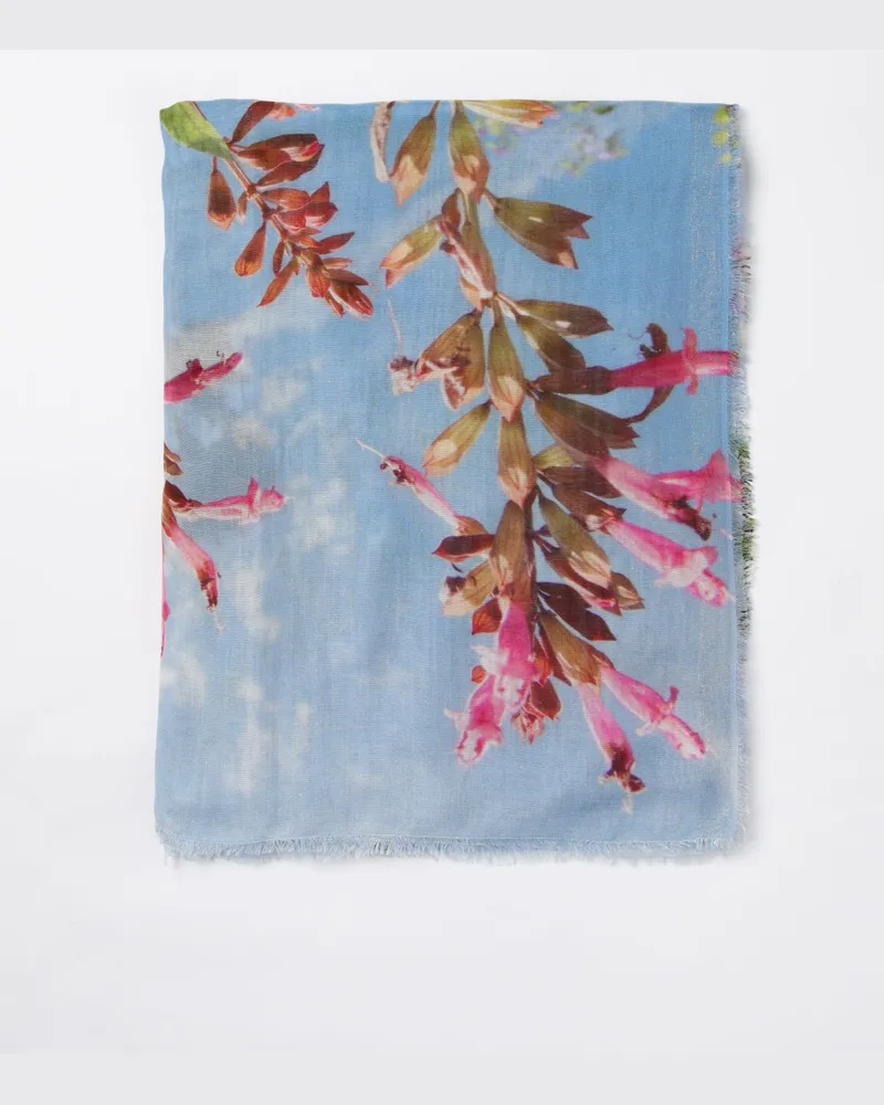 Faliero Sarti Schal damen Hellblau