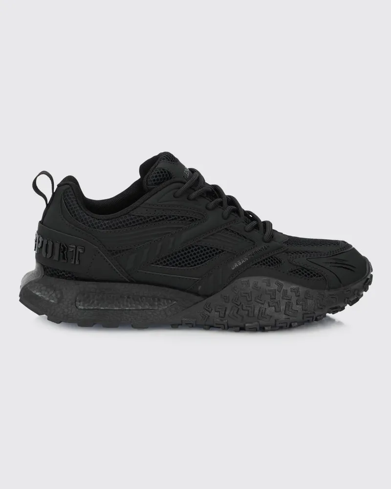 Philipp Plein Sneakers Urban Sprinter aus Mesh und Gummi Schwarz