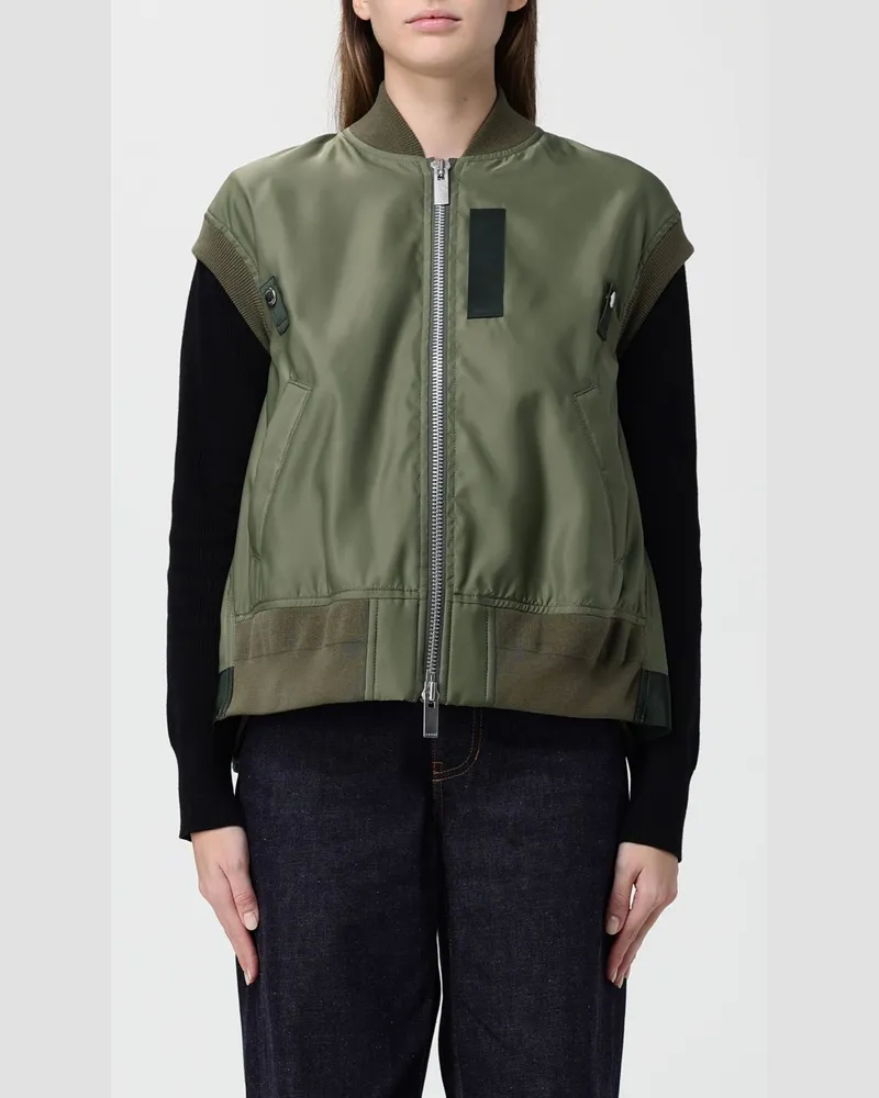 Sacai Pullover damen Kaki