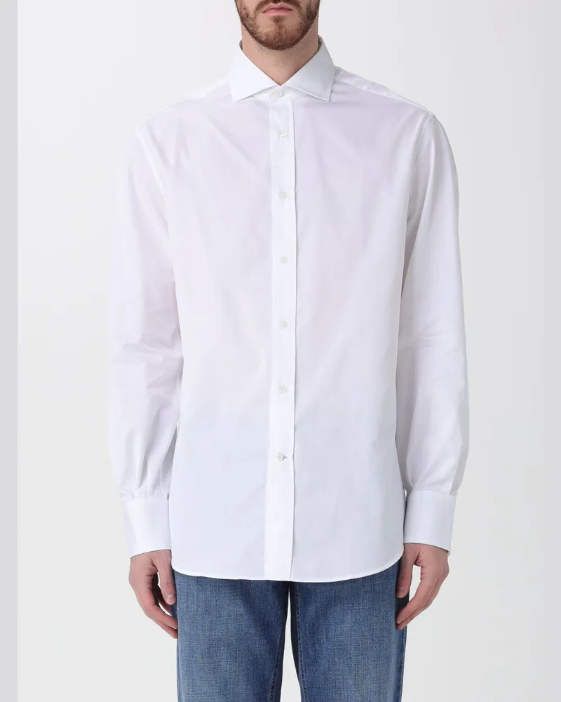 Brunello Cucinelli Hemd herren Weiß