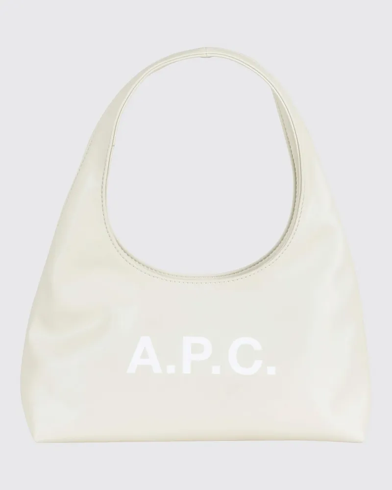 A.P.C. Schultertasche damen Sand
