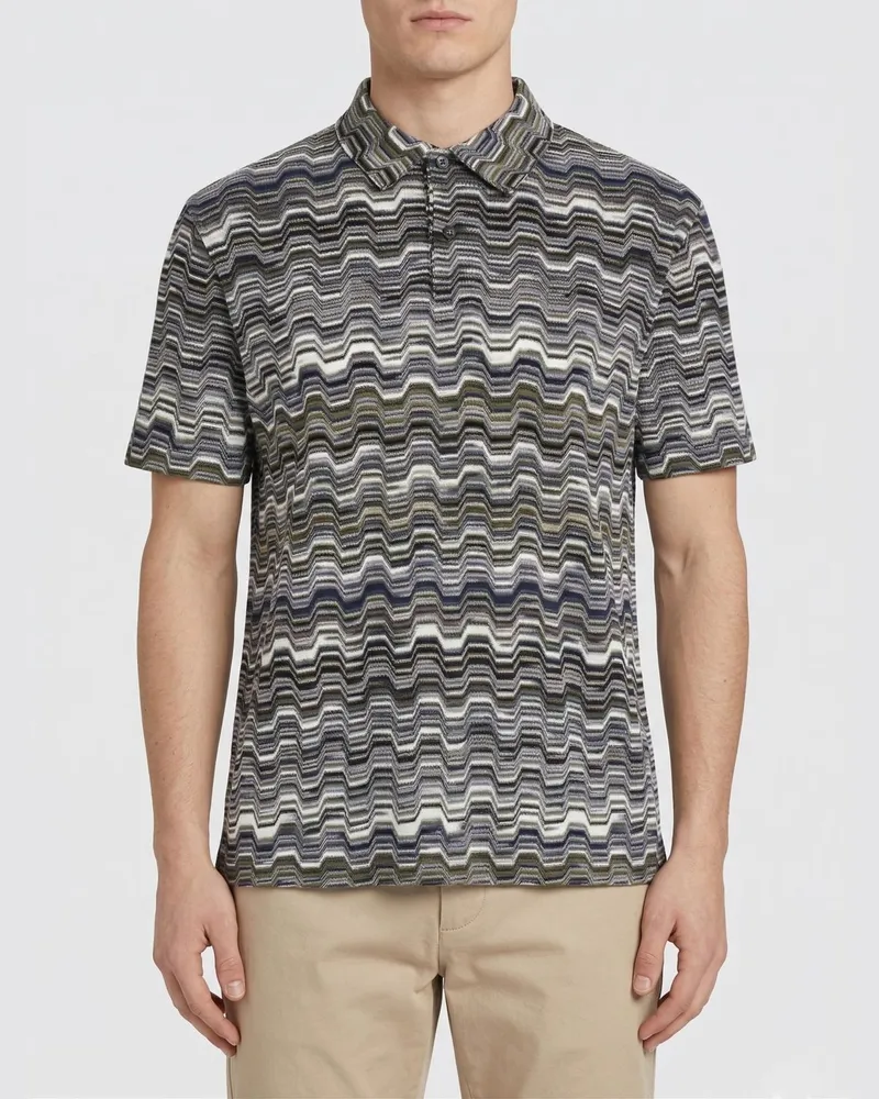 Missoni Polo herren Grün