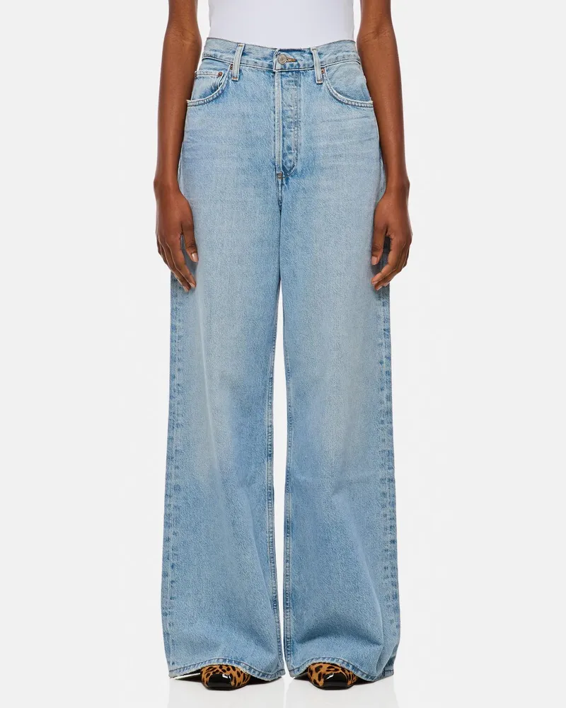 AGOLDE Jeans damen Hellblau