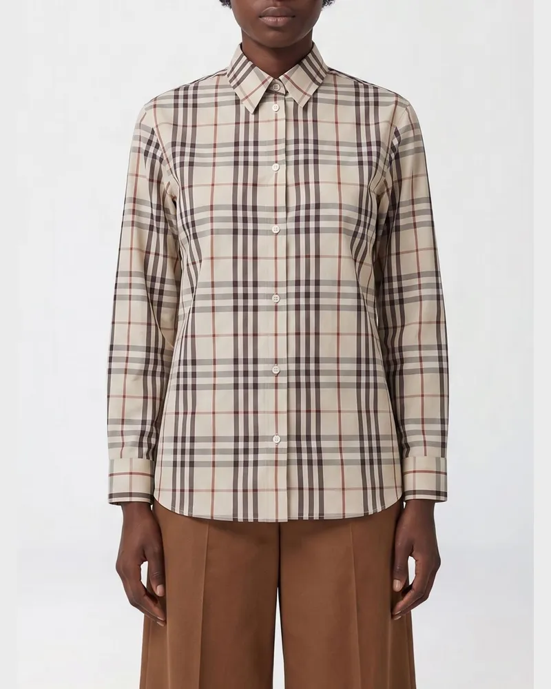 Burberry Hemdbluse damen Beige