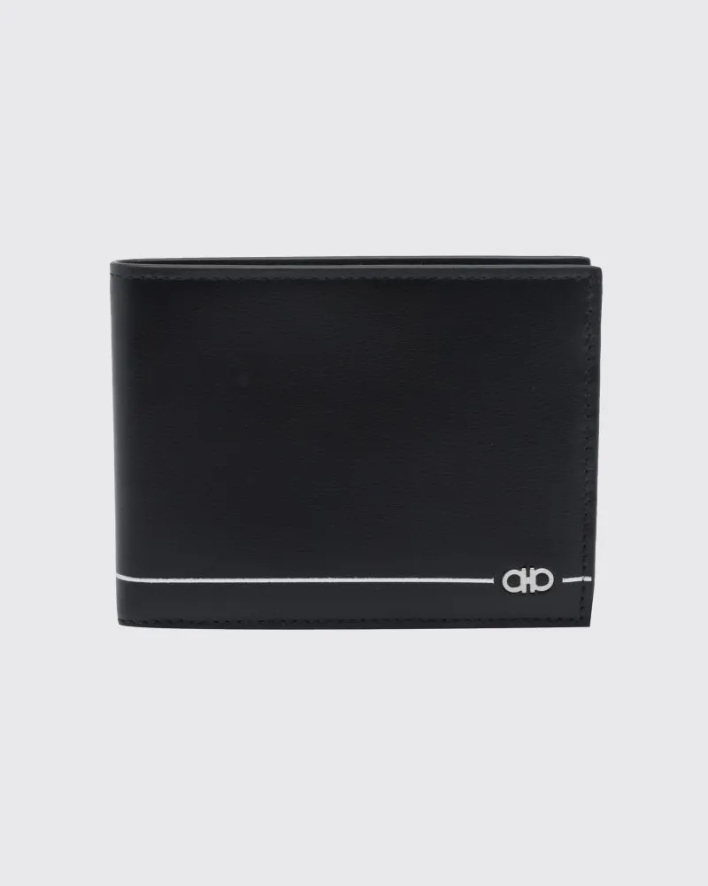 Ferragamo Portemonnaie herren Schwarz