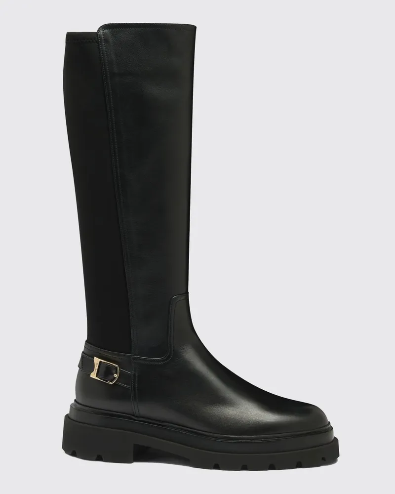 Santoni Stiefel damen Schwarz