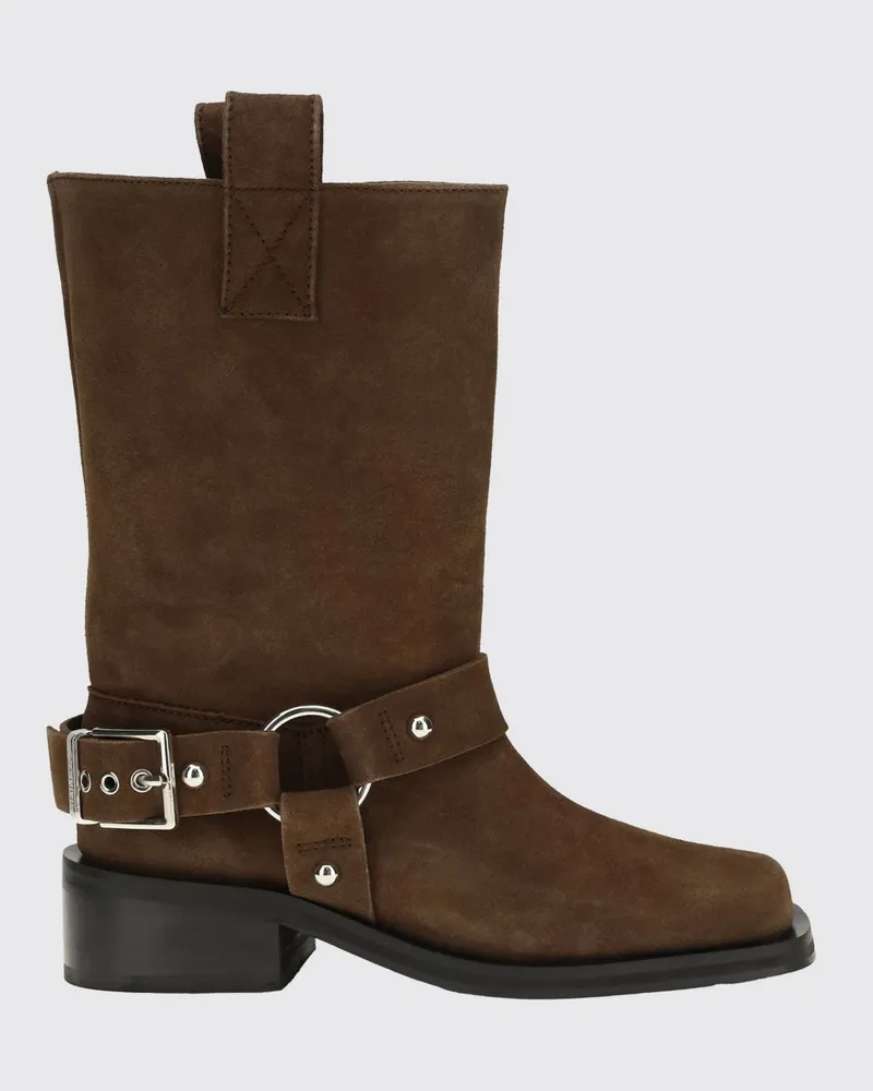 Ganni Stiefel damen Kaffee