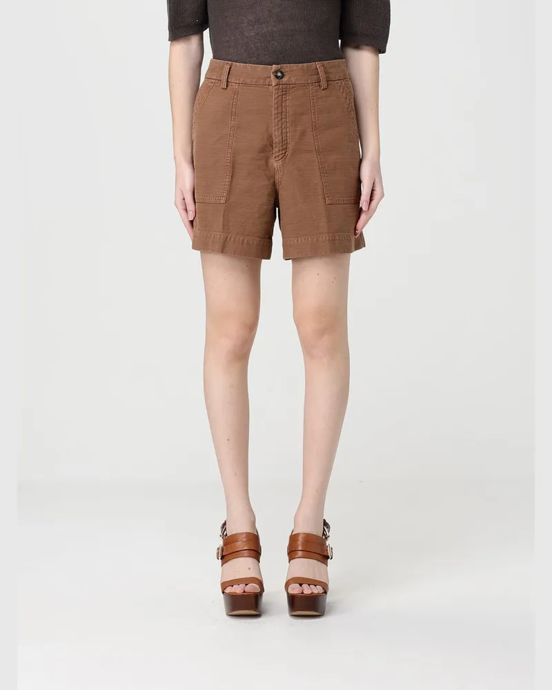 Mason's Shorts damen Braun