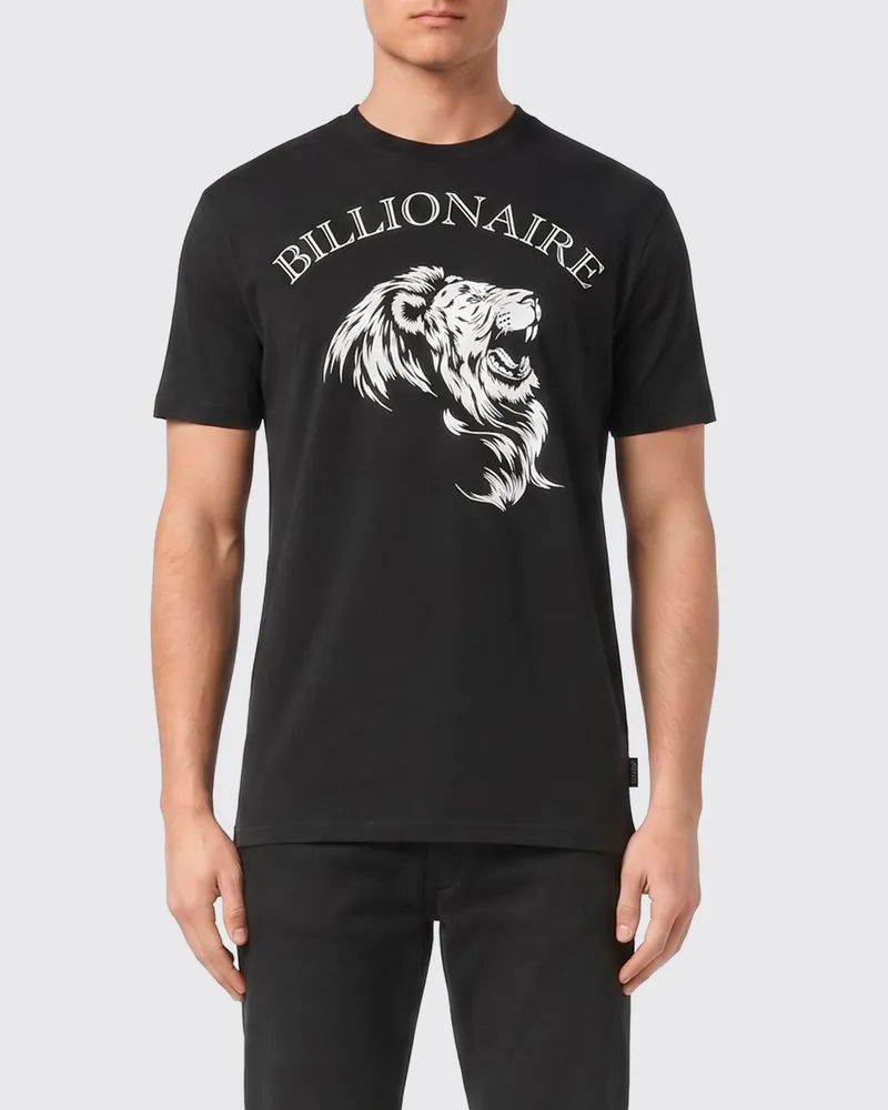 Billionaire T-shirt herren Schwarz
