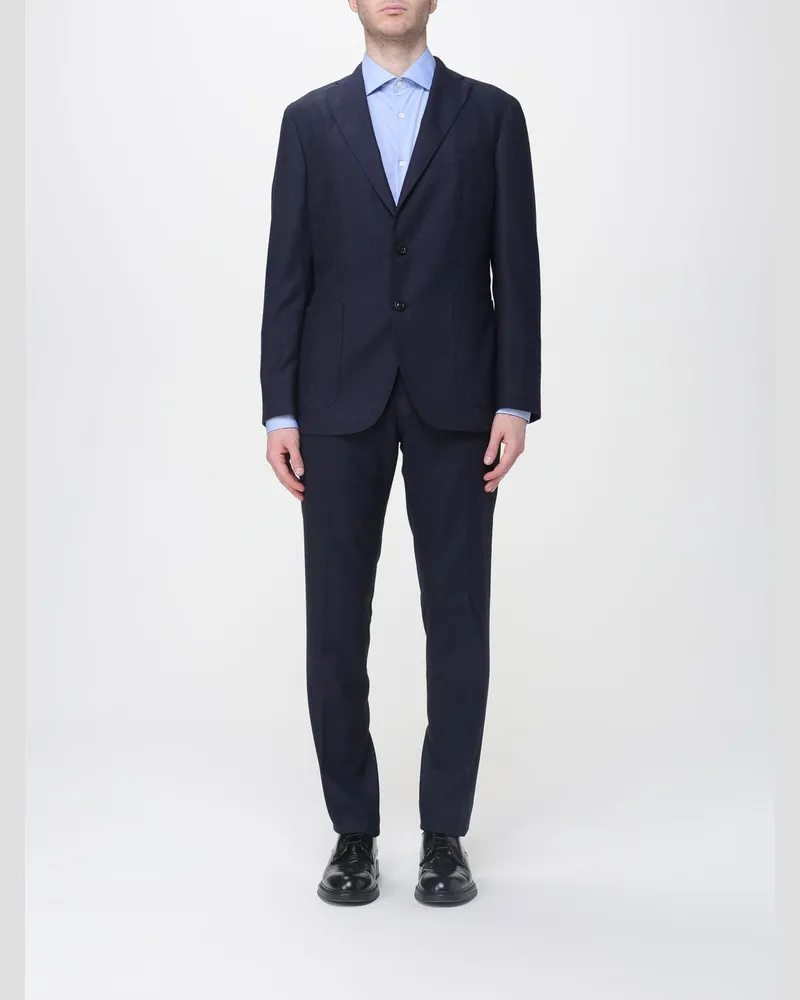Boglioli Anzug herren Blau