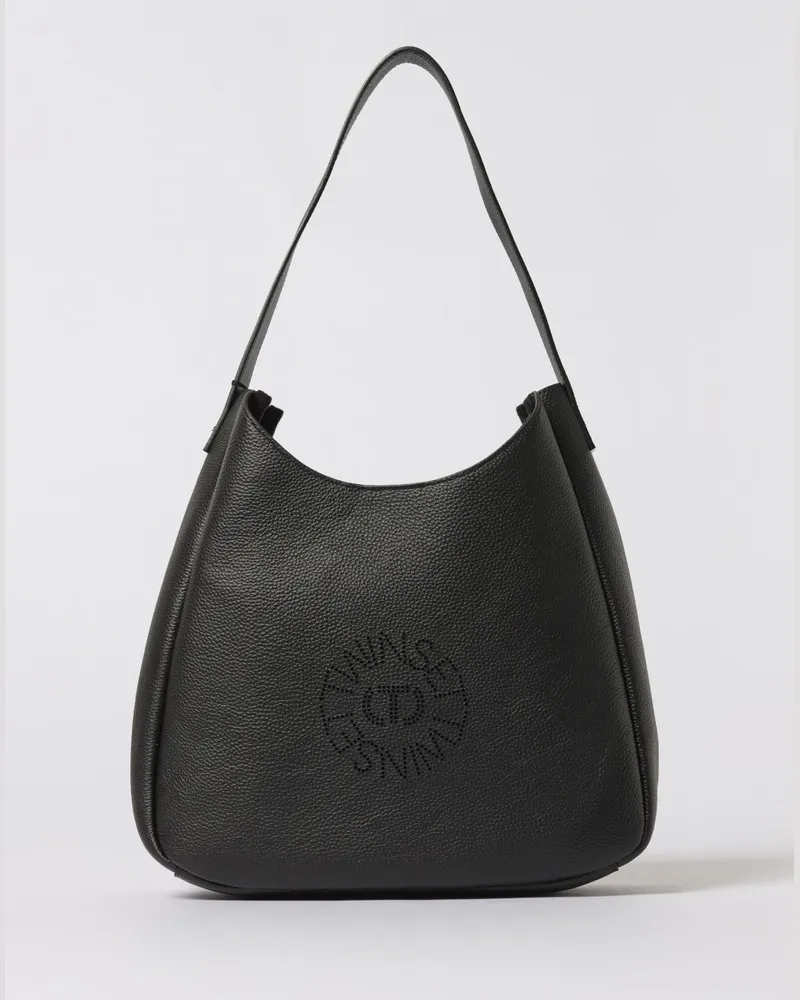 Twin-Set Schultertasche damen Schwarz