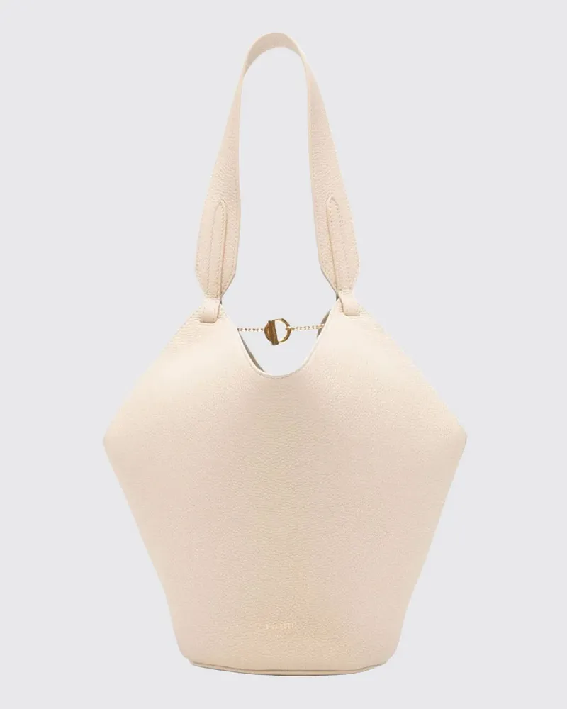 KHAITE Schultertasche damen Ivory