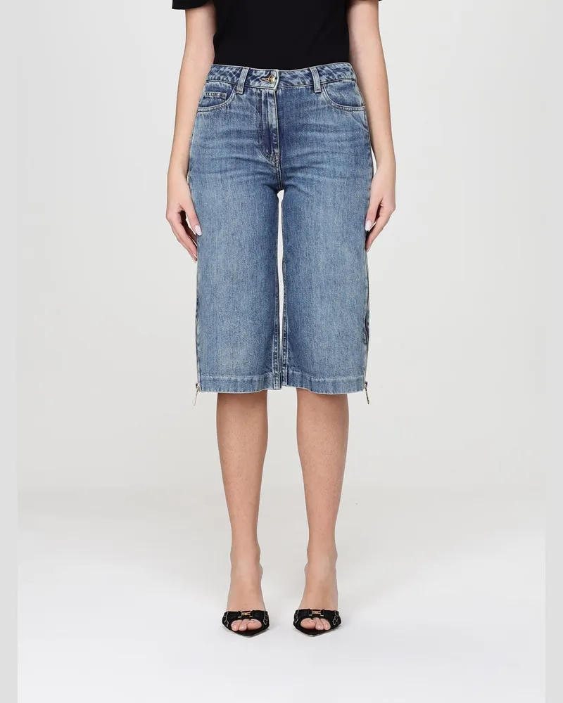 Elisabetta Franchi Hose damen Blau