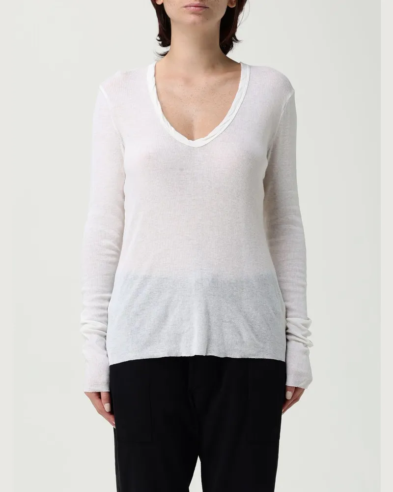 James Perse Pullover damen Weiß