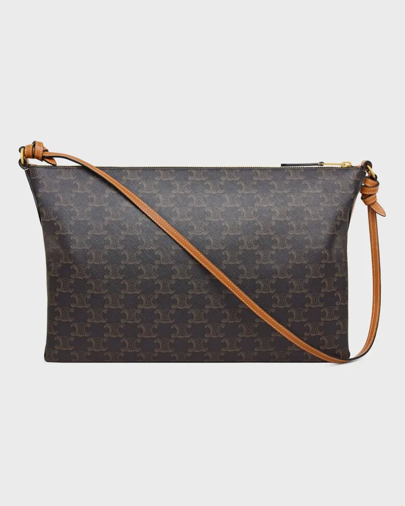 Celine Schultertasche damen Braun