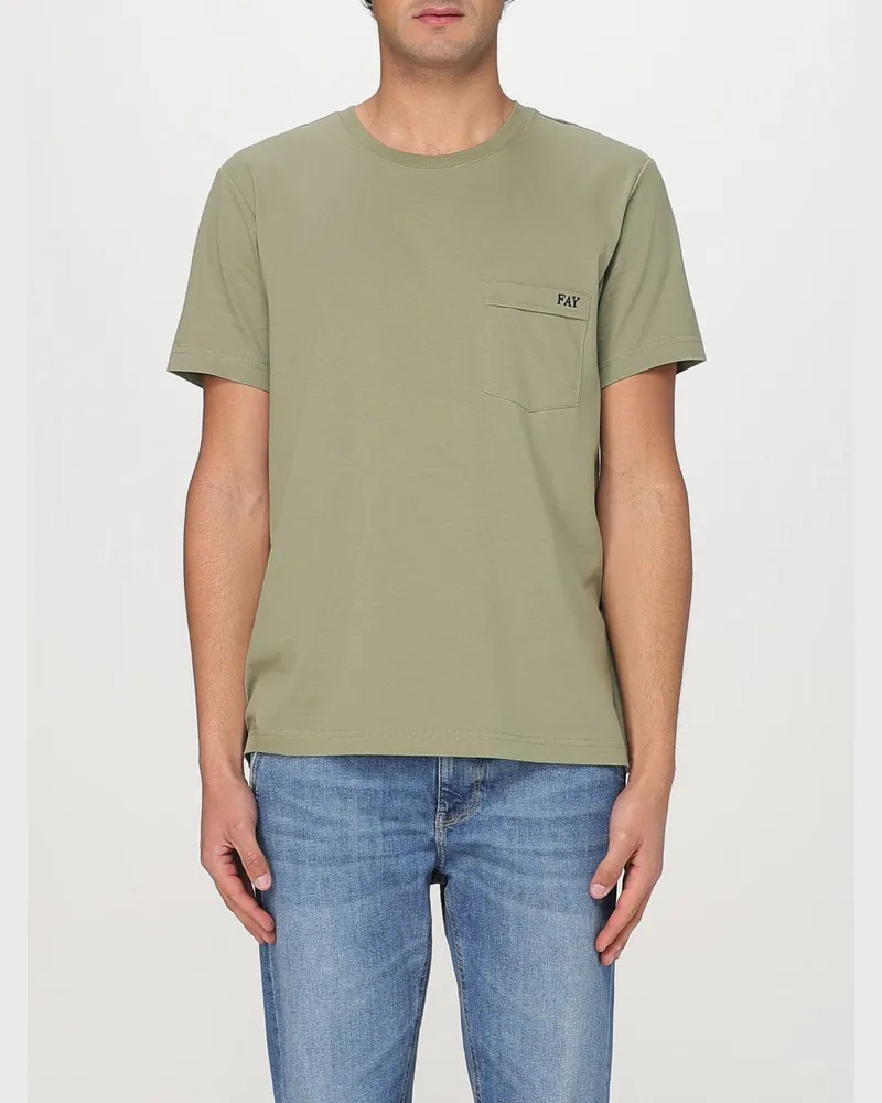 Fay T-shirt herren Military