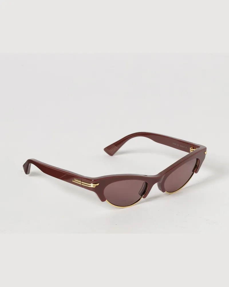 Bottega Veneta Angle Sonnenbrille aus Acetat Braun