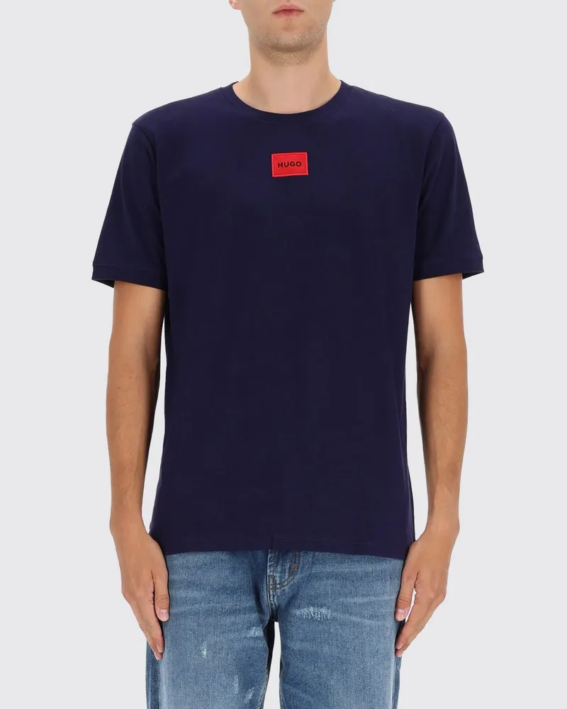 HUGO BOSS T-shirt herren Blau