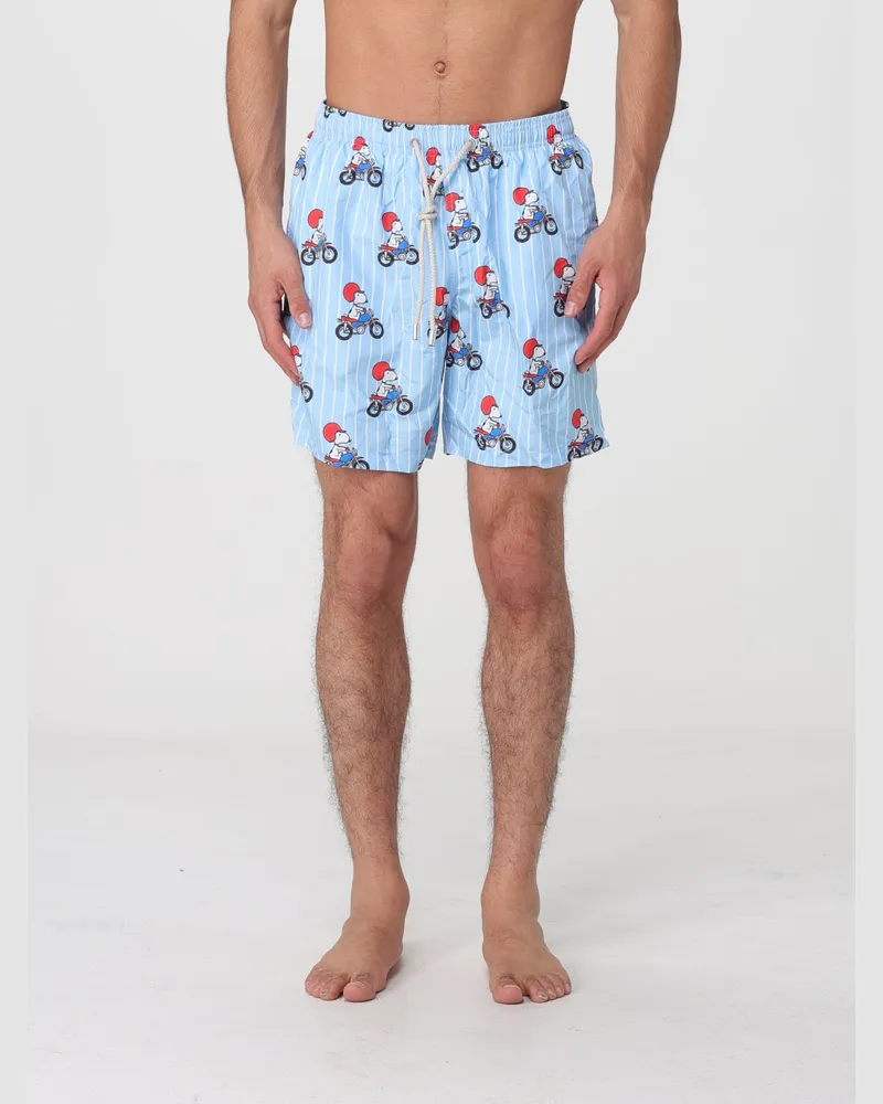 MC2 Saint Barth Badeshorts mit Grafikdruck aus Polyester Fa01