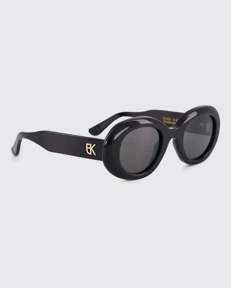 Emmanuelle Khanh Queen Sonnenbrille aus Acetat Schwarz